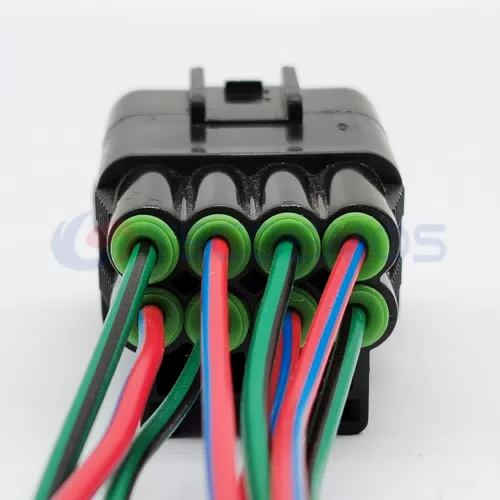 Waterproof Wire Connector Cable Harness Automotive Enclosure Connectors Are Suitable for Modern 8-pin Male MG651308 - image 5